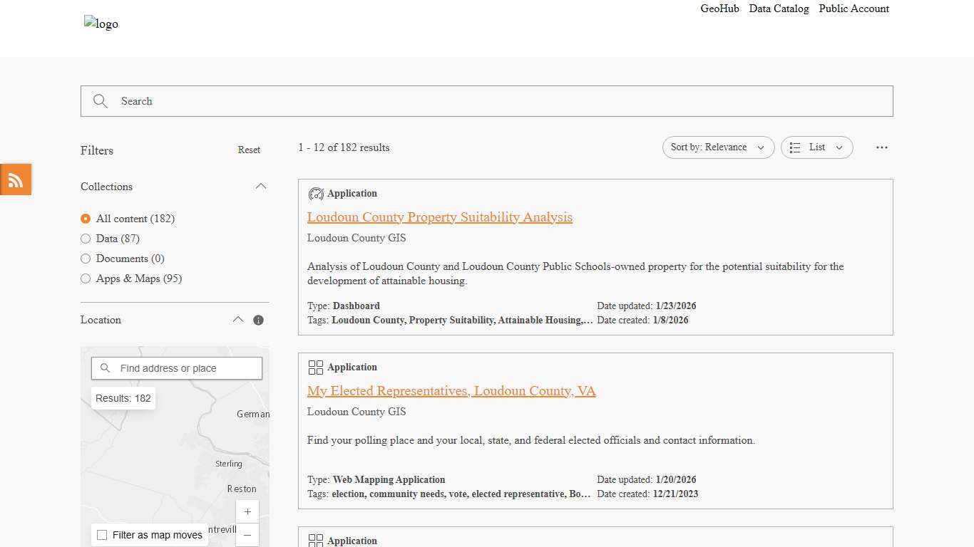 Loudoun County GeoHub